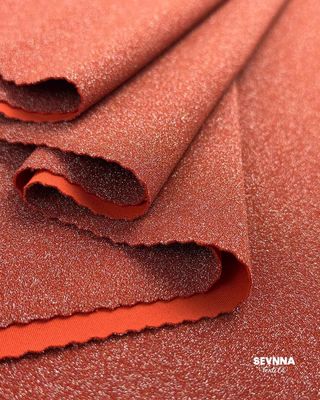 গ্রীষ্ম ও শরতের জন্য পুনর্ব্যবহৃত নাইলন এবং ধাতব সমাপ্তি সহ 230 গ্রাম ওজনের ডাবল বোনা কাপড়