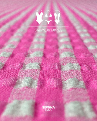 পুনর্ব্যবহৃত সাঁতারের পোশাক 48% নাইলন 46% পলিয়েস্টার 6% স্প্যান্ডেক্স 120-130 সেমি প্রস্থ এবং 170 গ্রাম ওজন টেকসই সাঁতারের পোশাকের জন্য