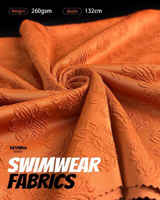 টেকসই পুনর্ব্যবহারযোগ্য পলিস্টার ফ্যাব্রিক 260gsm ওজন 132cm প্রস্থ এবং মেশিন ধোয়া পরিবেশ বান্ধব টেক্সটাইল জন্য