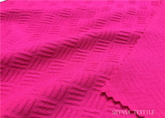 Brushed Activewear নিট ফ্যাব্রিক চমৎকার কভারেজ Hydrophilic নিবিড়