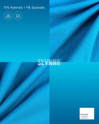 ইউপিএফ 50+ রানিং ফ্যাব্রিক নাইলন 66 স্প্যান্ডেক্স 4-ওয়ে স্ট্রেচ