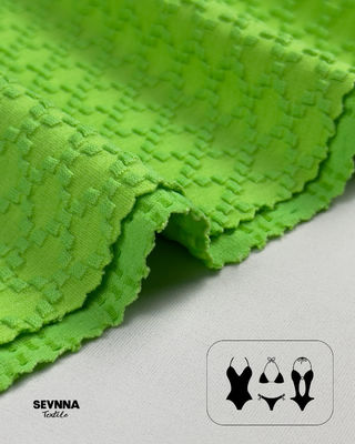 আরামদায়ক এবং স্টাইলিশ সাঁতারের পোশাকের জন্য টেক্সচার্ড সাঁতারের ফ্যাব্রিক উচ্চ-কার্যকারিতা সম্পন্ন উপাদান