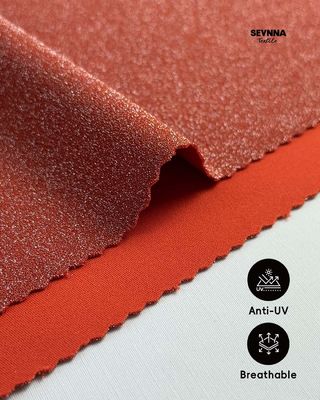 গ্রীষ্ম ও শরতের জন্য পুনর্ব্যবহৃত নাইলন এবং ধাতব সমাপ্তি সহ 230 গ্রাম ওজনের ডাবল বোনা কাপড়