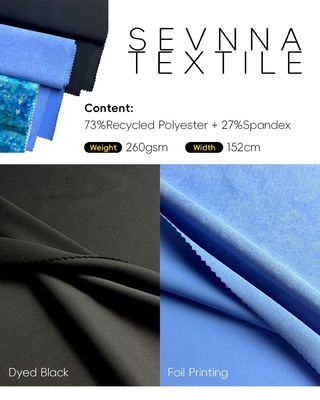 কাস্টমাইজযোগ্য যোগা পোশাকের কাপড়, ১৫২ সেমি প্রস্থ এবং সর্বোত্তম আরাম ও স্টাইলের জন্য সার্কুলার বুনন