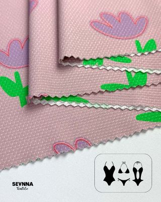 পরিবেশ বান্ধব ৮৭% পুনর্ব্যবহৃত নাইলন সহ গ্রীষ্ম ও শরতের পোশাকের জন্য ১৮০ গ্রাম ওজনের ডাবল বুনন কাপড়