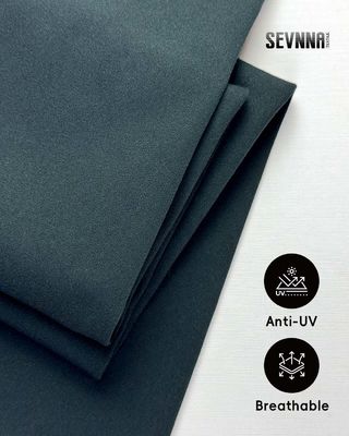 UPF 50+ রোদ সুরক্ষা, স্থিতিস্থাপক হেম, এবং অ্যান্টি-odor প্রযুক্তি সহ উচ্চ-কার্যকারিতা সম্পন্ন দৌড়ানোর পোশাক, যা সক্রিয় পোশাকের জন্য উপযুক্ত