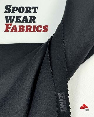 সক্রিয় পোশাক এবং যোগা প্যান্টের জন্য আর্দ্রতা শোষণকারী এবং উচ্চ স্থিতিস্থাপকতা সহ ভালো শ্বাসপ্রশ্বাসযোগ্যতা সম্পন্ন স্ট্রেচ লাইক্রা কাপড়