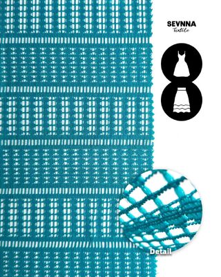 টেকসই এবং আরামদায়ক পোশাকের জন্য পুনর্ব্যবহৃত নাইলন সহ 160 গ্রাম জ্যাকার্ড স্টাইলের ডাবল বুনন কাপড়