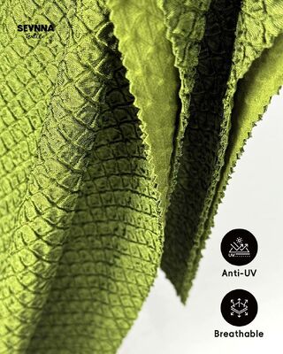 টেকসই পরিবেশ-বান্ধব সাঁতারের পোশাকের জন্য ২৮৫জিএসএম ক্লোরিন প্রতিরোধী দ্রুত-শুকনো পুনর্ব্যবহৃত সাঁতারের পোশাকের কাপড়