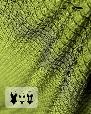 টেকসই পরিবেশ-বান্ধব সাঁতারের পোশাকের জন্য ২৮৫জিএসএম ক্লোরিন প্রতিরোধী দ্রুত-শুকনো পুনর্ব্যবহৃত সাঁতারের পোশাকের কাপড়