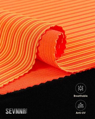 উচ্চ শ্বাস প্রশ্বাসের দ্রুত শুকনো অ্যাক্টিভওয়্যার অ্যাথলেটিক পোশাকের জন্য পুনর্ব্যবহৃত নাইলন ফাইবারের সাথে বুনন ফ্যাব্রিক