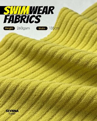 পরিবেশ বান্ধব সাঁতারের পোশাকের জন্য 260 গ্রাম শ্বাস প্রশ্বাসের দ্রুত শুকনো পুনর্ব্যবহৃত সাঁতারের পোশাকের কাপড়