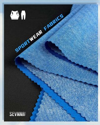 সাঁতারের পোশাক এবং অ্যাক্টিভওয়্যারের জন্য Repreve Fabric উচ্চ শ্বাসপ্রশ্বাসযোগ্যতা দ্রুত শুকানো UV সুরক্ষা