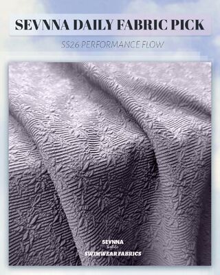 দীর্ঘস্থায়ী সাঁতার পোশাকের জন্য উচ্চ ক্লোরিন প্রতিরোধের সাথে 320gsm ইউপিএফ 50+ টেক্সচারযুক্ত সাঁতার কাপড়