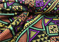 ওয়েটিং বোনা সুপার স্ট্র্যাচ পুনর্ব্যবহারযোগ্য লাইক্রা ফ্যাব্রিক / জ্যামিতিক প্যাটার্ন সুপিরিয়র লাক্স তারেক