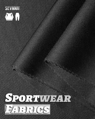 ফাংশনাল ফ্যাব্রিক পারফরম্যান্স টেক্সটাইল 190gsm ওজন 163cm প্রস্থ এবং 55% পুনর্ব্যবহৃত পলিস্টার এসডি + 44% সোরোনা রচনা