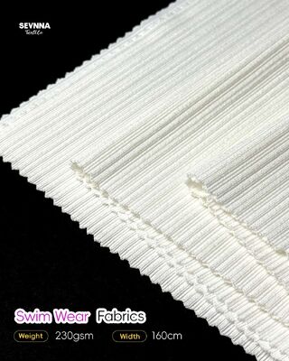 ইকো-সচেতন পোশাকের জন্য জ্যাকার্ড স্টাইলের এবং 160 সেমি প্রস্থের পুনর্ব্যবহৃত পলিস্টার ডাবল ব্লিট ফ্যাব্রিক