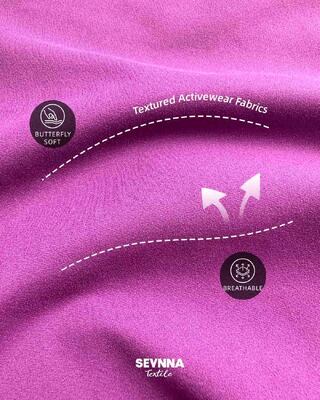 আর্দ্রতা-বিচ্ছিন্ন উচ্চ শ্বাস প্রশ্বাস সুপার নরম স্ট্রেচ স্পোর্ট ব্রা কাপড় ওয়ার্কআউট ব্রা উপাদান জন্য