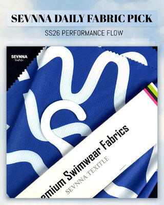 প্রাপ্তবয়স্কদের জন্য পুনর্ব্যবহারযোগ্য সাঁতারের পোশাক কাপড় টেকসই পরিবেশ বান্ধব উপাদান সাঁতারের পোশাক এবং সক্রিয় পোশাক উত্পাদন জন্য উপযুক্ত