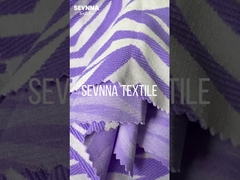 দীর্ঘস্থায়ী পলিস্টার স্প্যান্ডেক্স ফ্যাব্রিক উচ্চ প্রসারিত এবং রঙ দৃঢ়তা 2-5 গ্রেড