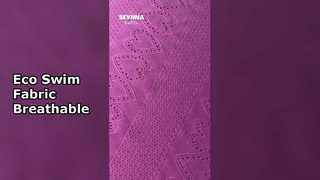 পুনর্ব্যবহৃত সাঁতারের পোষাক ফ্যাব্রিক পরিবেশ বান্ধব শ্বাসযোগ্য